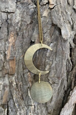 Pendentif les deux lunes