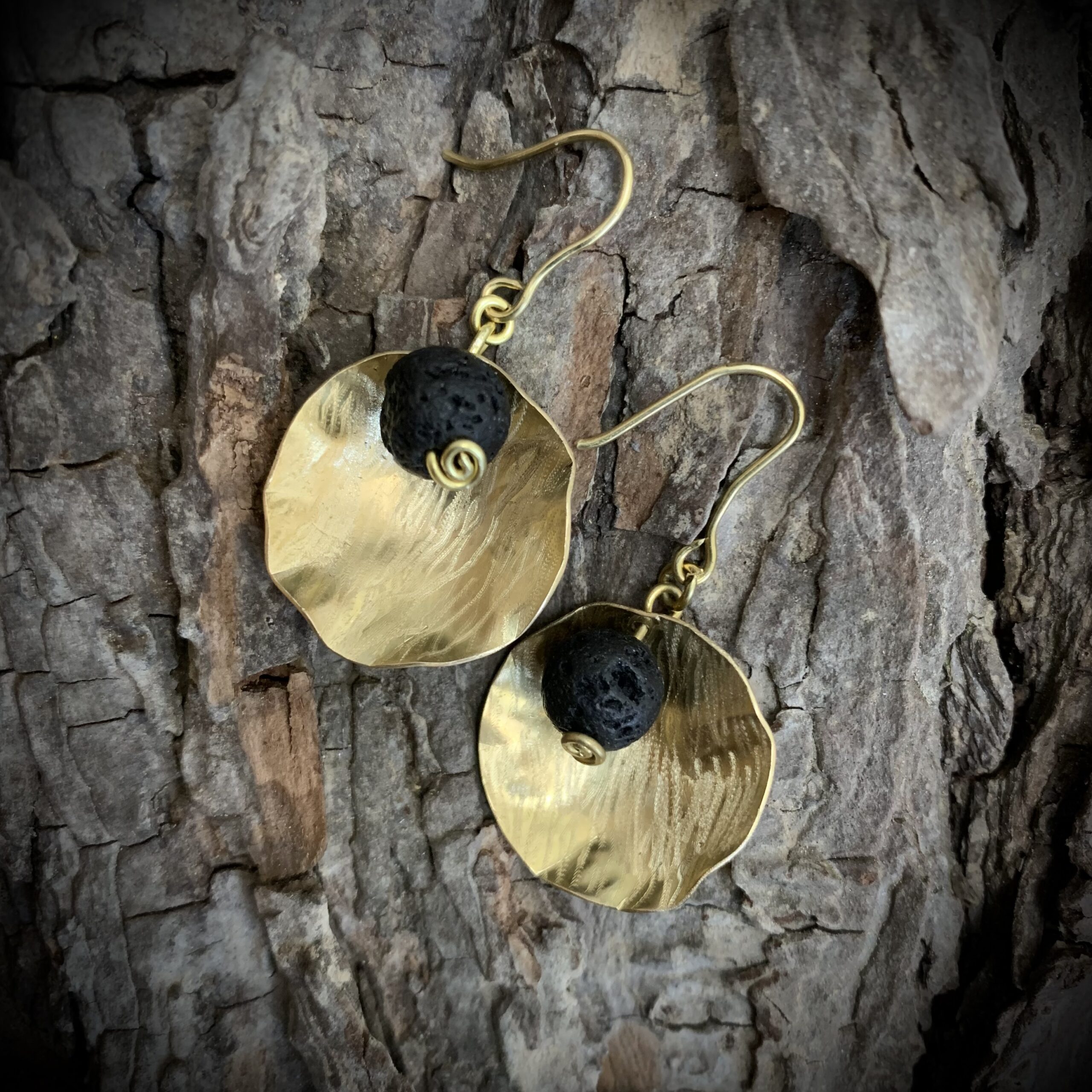 Boucles d'oreilles petites graines