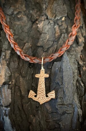 Pendentif ancre de bateau
