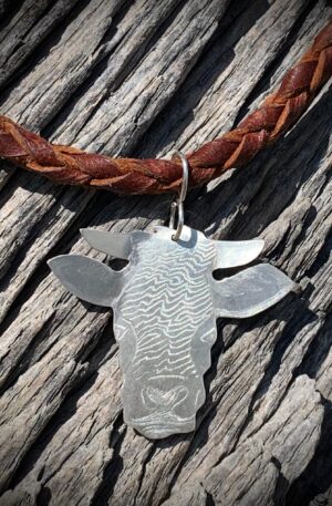 Pendentif tête de vache