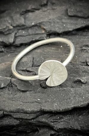 Bague nénuphar en argent 925